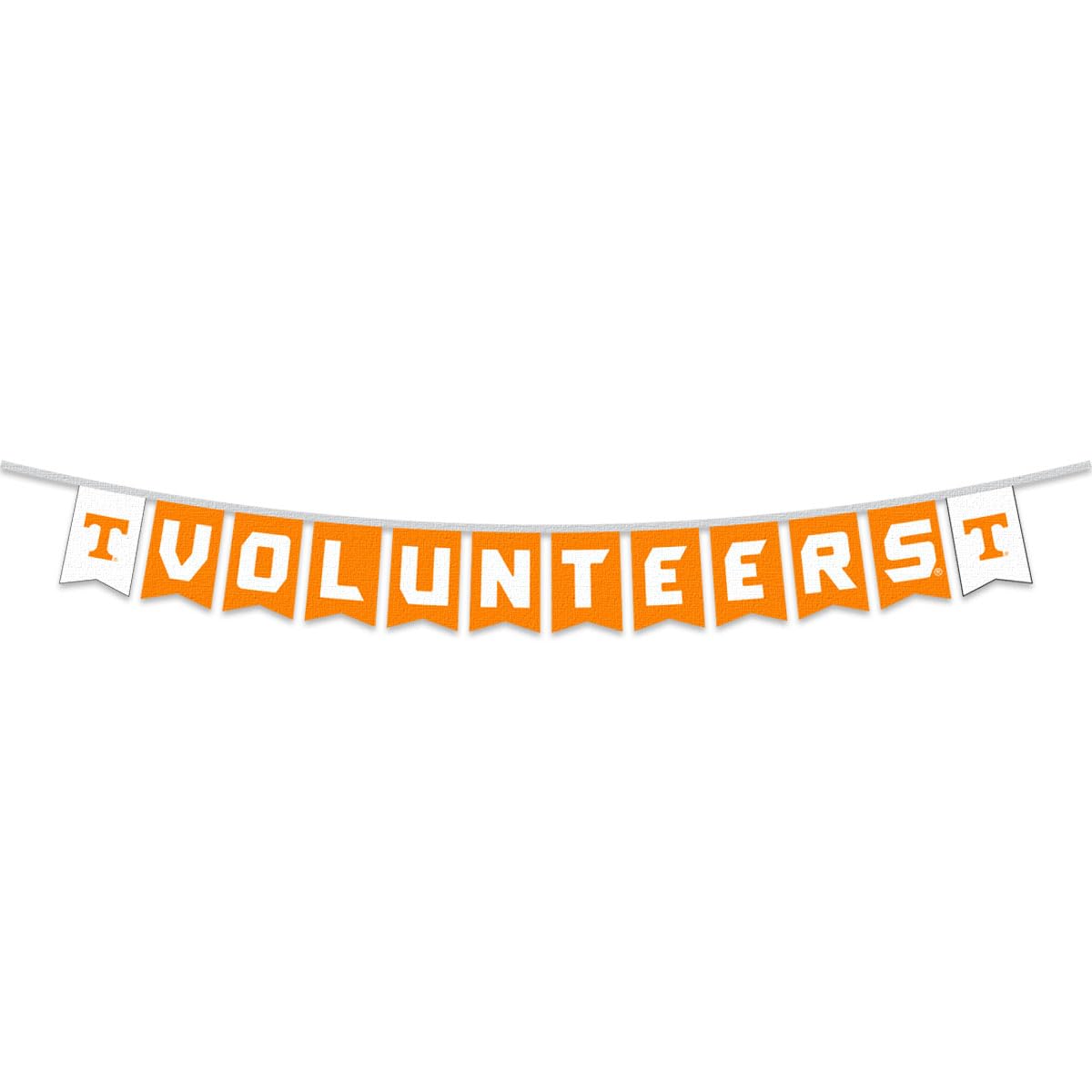 Tennessee Volunteers Banner String Pennant Flags - Sports Collectibles, Sports Memorabilia, Sports Fan Shop, Sports Gifts