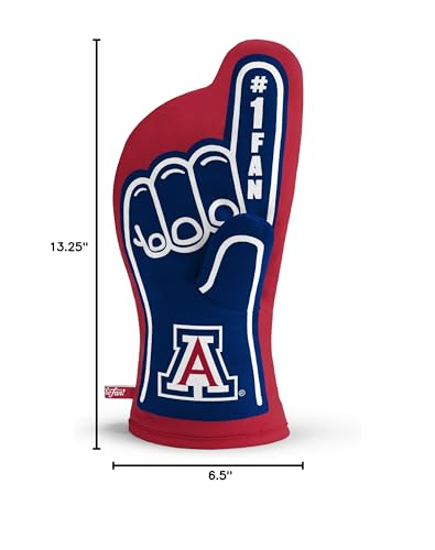 YouTheFan NCAA Arizona Wildcats #1 Oven Mitt - Sports Collectibles, Sports Memorabilia, Sports Fan Shop, Sports Gifts