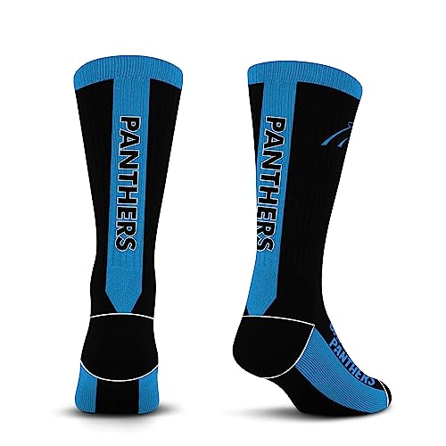 For Bare Feet NFL CAROLINA PANTHERS MVP Crew Sock Team Color Large - Sports Gifts, Sports Memorabilia, Sports Collectibles, Fan Shop