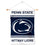 College Flags & Banners Co. Penn State Nittany Lions Window Wall Banner Hanging Flag with Suction Cup - Sports Collectibles, Sports Memorabilia, Sports Fan Shop, Sports Gifts