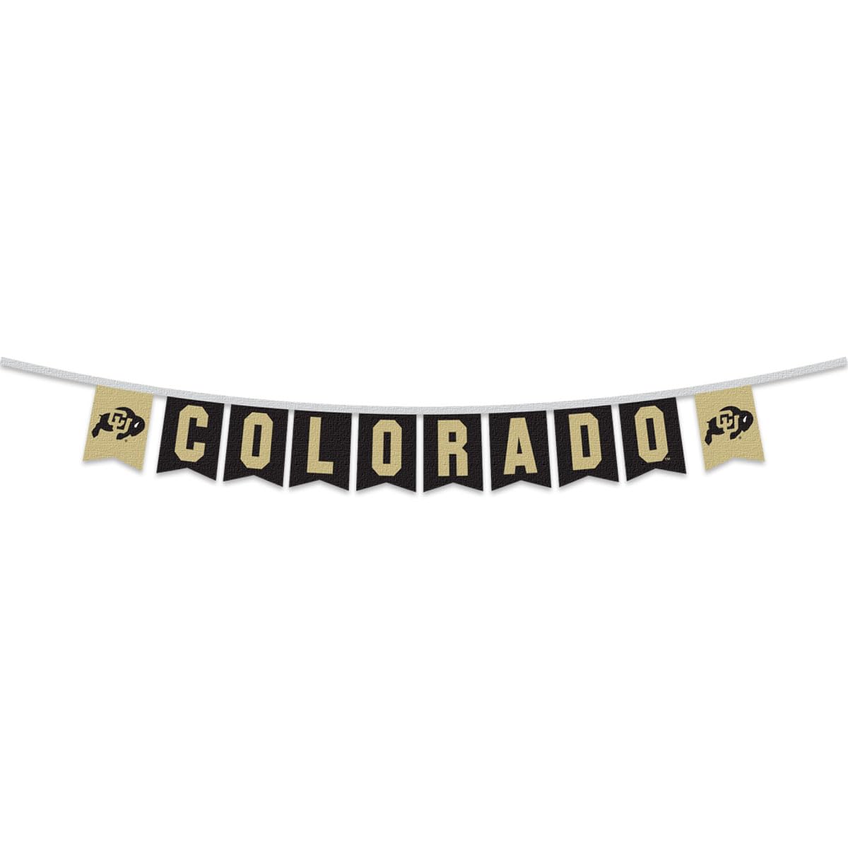 Colorado Buffaloes Banner String Pennant Flags - Sports Collectibles, Sports Memorabilia, Sports Fan Shop, Sports Gifts