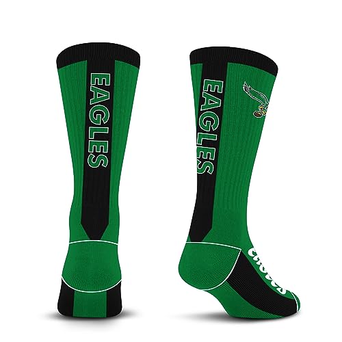 For Bare Feet NFL Classic PHILADELPHIA EAGLES MVP Crew Sock Team Color Large - Sports Gifts, Sports Memorabilia, Sports Collectibles, Fan Shop
