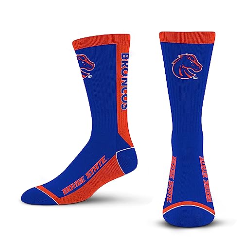 For Bare Feet NCAA BOISE STATE BRONCOS MVP Crew Sock Team Color Large - Sports Gifts, Sports Memorabilia, Sports Collectibles, Fan Shop