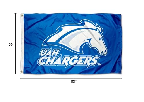 College Flags & Banners Co. Alabama Huntsville Chargers Flag and USA 3x5 Flag Set - Sports Collectibles, Sports Memorabilia, Sports Fan Shop, Sports Gifts