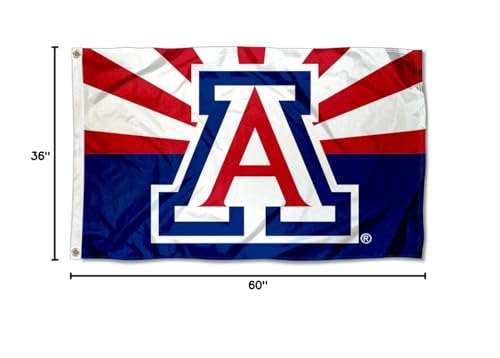 College Flags & Banners Co. Arizona Wildcats AZ State and USA Flag 3x5 Set - Sports Collectibles, Sports Memorabilia, Sports Fan Shop, Sports Gifts