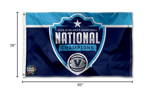 Villanova Wildcats 2018 Basketball National Champions 3x5 Banner Flag - Sports Collectibles, Sports Memorabilia, Sports Fan Shop, Sports Gifts