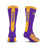 For Bare Feet NCAA LSU TIGERS MVP Crew Sock Team Color Large - Sports Gifts, Sports Memorabilia, Sports Collectibles, Fan Shop