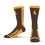 For Bare Feet NCAA WYOMING COWBOYS MVP Crew Sock Team Color Large - Sports Gifts, Sports Memorabilia, Sports Collectibles, Fan Shop