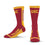 For Bare Feet NCAA USC TROJANS MVP Crew Sock Team Color Large - Sports Gifts, Sports Memorabilia, Sports Collectibles, Fan Shop