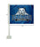 College Flags & Banners Co. Daemen Wildcats Car Flag - Sports Collectibles, Sports Memorabilia, Sports Fan Shop, Sports Gifts