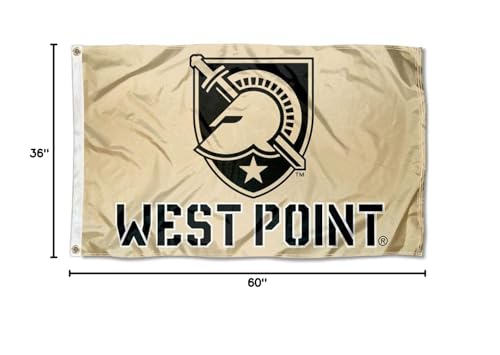 Army West Point Gold 3x5 Flag and USA 3x5 Flag Set - Sports Collectibles, Sports Memorabilia, Sports Fan Shop, Sports Gifts