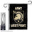 College Flags & Banners Co. Army Black Knights Garden Banner Flag with Stand Pole Holder - Sports Collectibles, Sports Memorabilia, Sports Fan Shop, Sports Gifts
