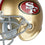 Pegasus Sports NFL San Francisco 49ers Mini Hover Helmet - Sports Gifts, Sports Memorabilia, Sports Collectibles, Fan Shop