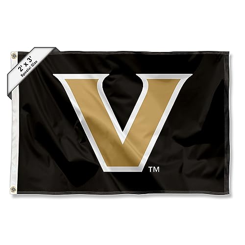 College Flags & Banners Co. Vanderbilt Commodores Small 2x3 Foot Flag - Sports Collectibles, Sports Memorabilia, Sports Fan Shop, Sports Gifts