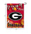 College Flags & Banners Co. Georgia Bulldogs Fall Leaves Football Season Garden Yard Flag - Sports Collectibles, Sports Memorabilia, Sports Fan Shop, Sports Gifts