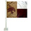 College Flags & Banners Co. Texas State Bobcats State of Texas Car and Auto Flag - Sports Collectibles, Sports Memorabilia, Sports Fan Shop, Sports Gifts