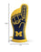 YouTheFan NCAA Michigan Wolverines #1 Oven Mitt , 13.25" x 6.5" - Sports Collectibles, Sports Memorabilia, Sports Fan Shop, Sports Gifts