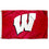 College Flags & Banners Co. University of Wisconsin Large and USA Flag 3x5 Set - Sports Collectibles, Sports Memorabilia, Sports Fan Shop, Sports Gifts