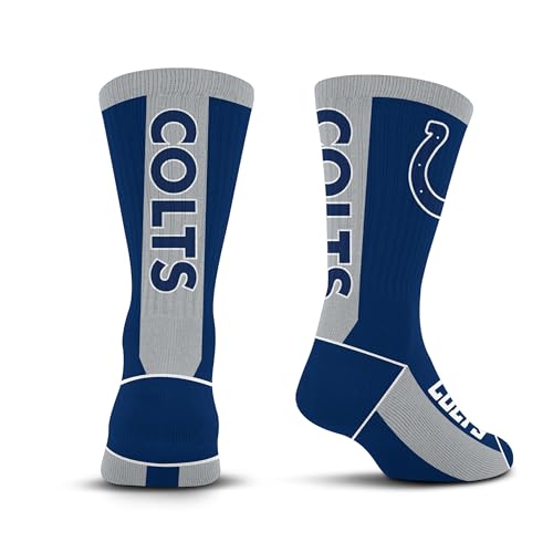For Bare Feet NFL INDIANAPOLIS COLTS MVP Crew Sock Team Color Youth - Sports Gifts, Sports Memorabilia, Sports Collectibles, Fan Shop
