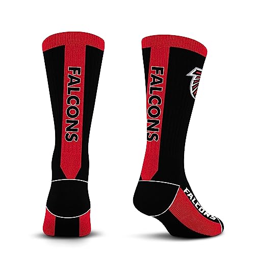 For Bare Feet NFL ATLANTA FALCONS MVP Crew Sock Team Color Large - Sports Gifts, Sports Memorabilia, Sports Collectibles, Fan Shop