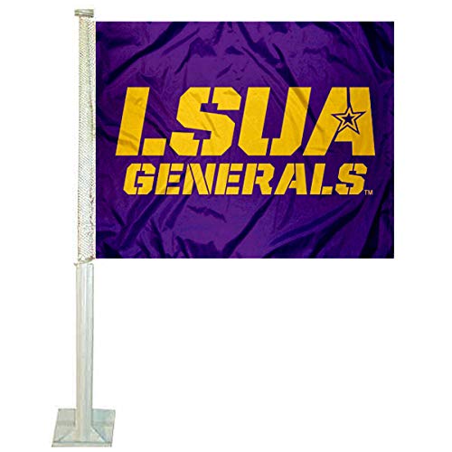 College Flags & Banners Co. Louisiana Alexandria Generals Car Flag - Sports Collectibles, Sports Memorabilia, Sports Fan Shop, Sports Gifts