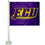 College Flags & Banners Co. East Carolina Pirates ECU Sword Car Flag - Sports Collectibles, Sports Memorabilia, Sports Fan Shop, Sports Gifts