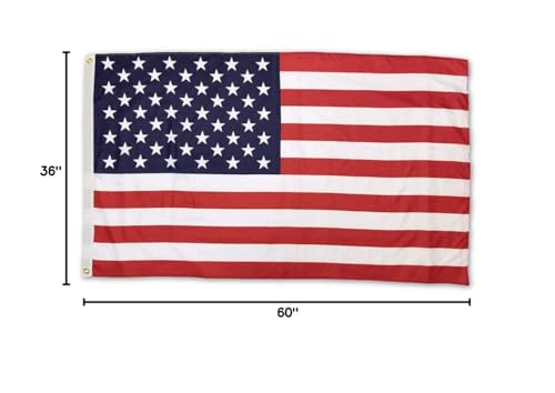 Sports Flags Pennants Company American USA 3x5 Foot Printed Flag - Sports Collectibles, Sports Memorabilia, Sports Fan Shop, Sports Gifts