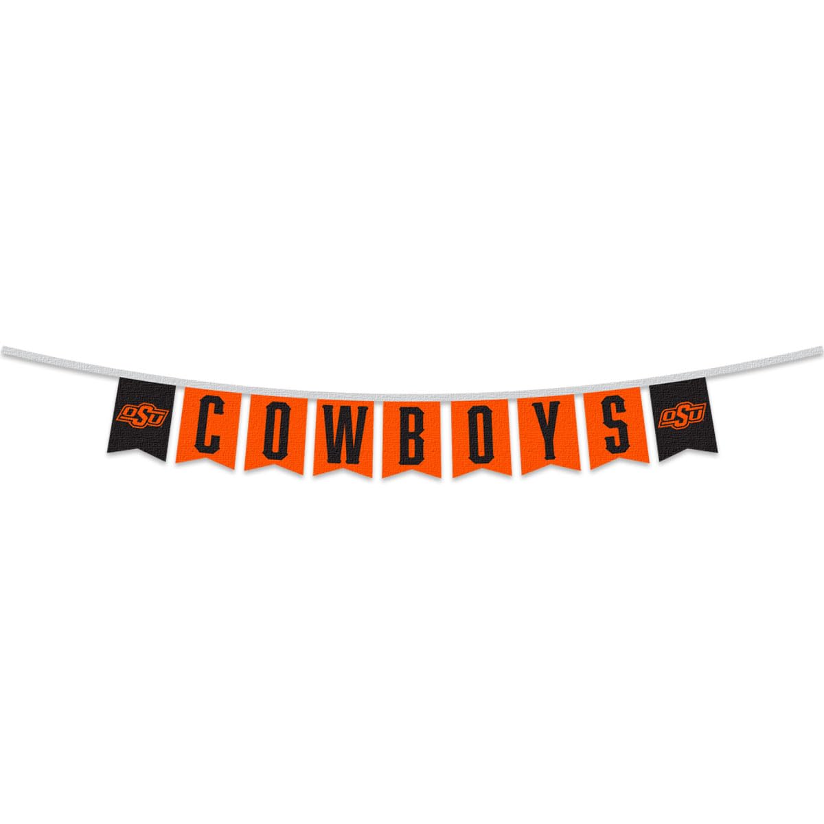 Oklahoma State Cowboys Banner String Pennant Flags - Sports Collectibles, Sports Memorabilia, Sports Fan Shop, Sports Gifts