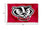 UW Wisconsin Bucky Badger Banner Flag - Sports Collectibles, Sports Memorabilia, Sports Fan Shop, Sports Gifts