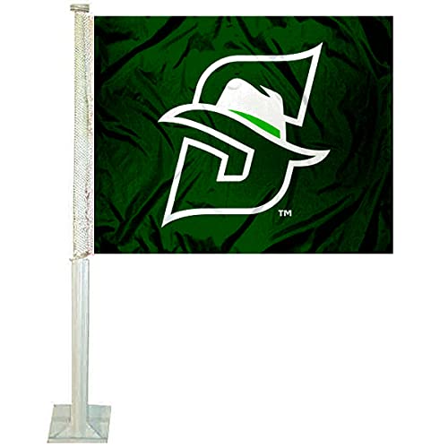 College Flags & Banners Co. Stetson Hatters Car Flag - Sports Collectibles, Sports Memorabilia, Sports Fan Shop, Sports Gifts