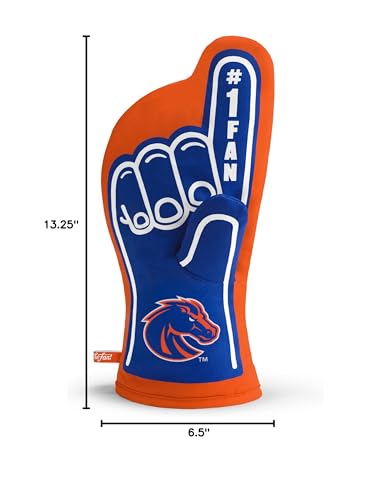 YouTheFan NCAA Boise State Broncos #1 Oven Mitt - Sports Collectibles, Sports Memorabilia, Sports Fan Shop, Sports Gifts