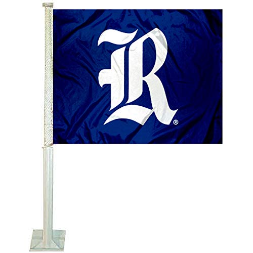 College Flags & Banners Co. Rice Owls Old English Car Flag - Sports Collectibles, Sports Memorabilia, Sports Fan Shop, Sports Gifts