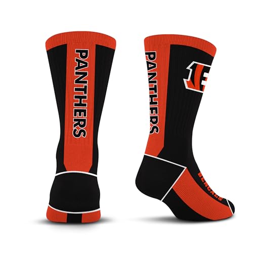 For Bare Feet NFL CINCINNATI BENGALS MVP Crew Sock Team Color Youth - Sports Gifts, Sports Memorabilia, Sports Collectibles, Fan Shop