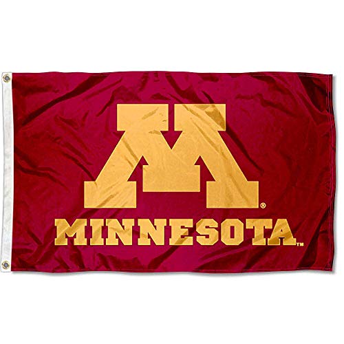 College Flags & Banners Co. U of M Gophers Flag and USA 3x5 Flag Set - Sports Collectibles, Sports Memorabilia, Sports Fan Shop, Sports Gifts