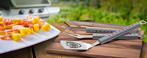 YouTheFan NCAA Spirit Series 3pc BBQ Set, 22" x 9" - Sports Collectibles, Sports Memorabilia, Sports Fan Shop, Sports Gifts