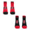 For Bare Feet NCAA SAN DIEGO STATE AZTECS Front and Center 2 Pack Team Colors Large - Sports Gifts, Sports Memorabilia, Sports Collectibles, Fan Shop