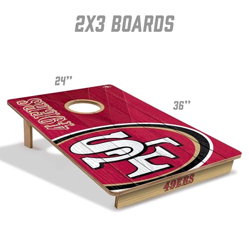 YouTheFan NFL Cincinnati Bengals 2’ x 3’ Wood Cornhole Game with Logo Bags - Sports Collectibles, Sports Memorabilia, Sports Fan Shop, Sports Gifts