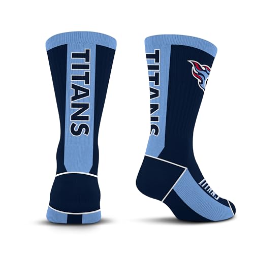 For Bare Feet NFL TENNESSEE TITANS MVP Crew Sock Team Color Youth - Sports Gifts, Sports Memorabilia, Sports Collectibles, Fan Shop