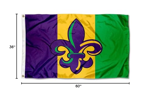 Sports Flags Pennants Company Fleur De Lis Flag - Sports Collectibles, Sports Memorabilia, Sports Fan Shop, Sports Gifts