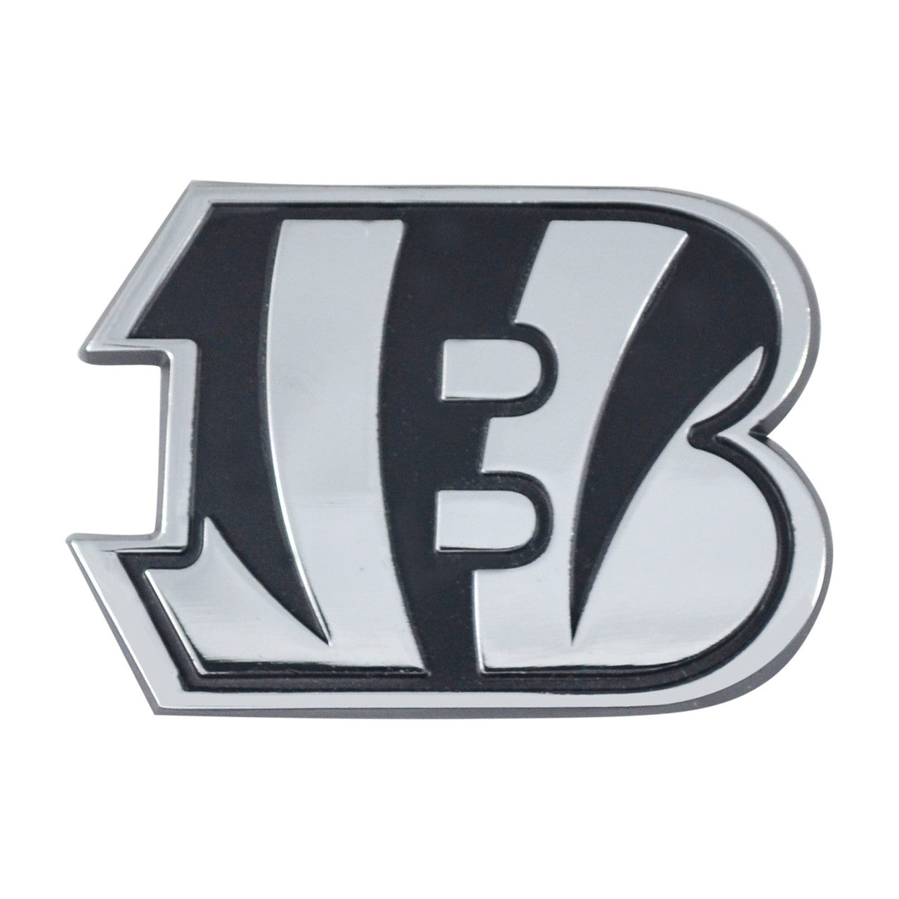 Cincinnati Bengals Auto Emblem Premium Metal Chrome - Sports Collectibles, Sports Memorabilia, Sports Fan Shop, Sports Gifts