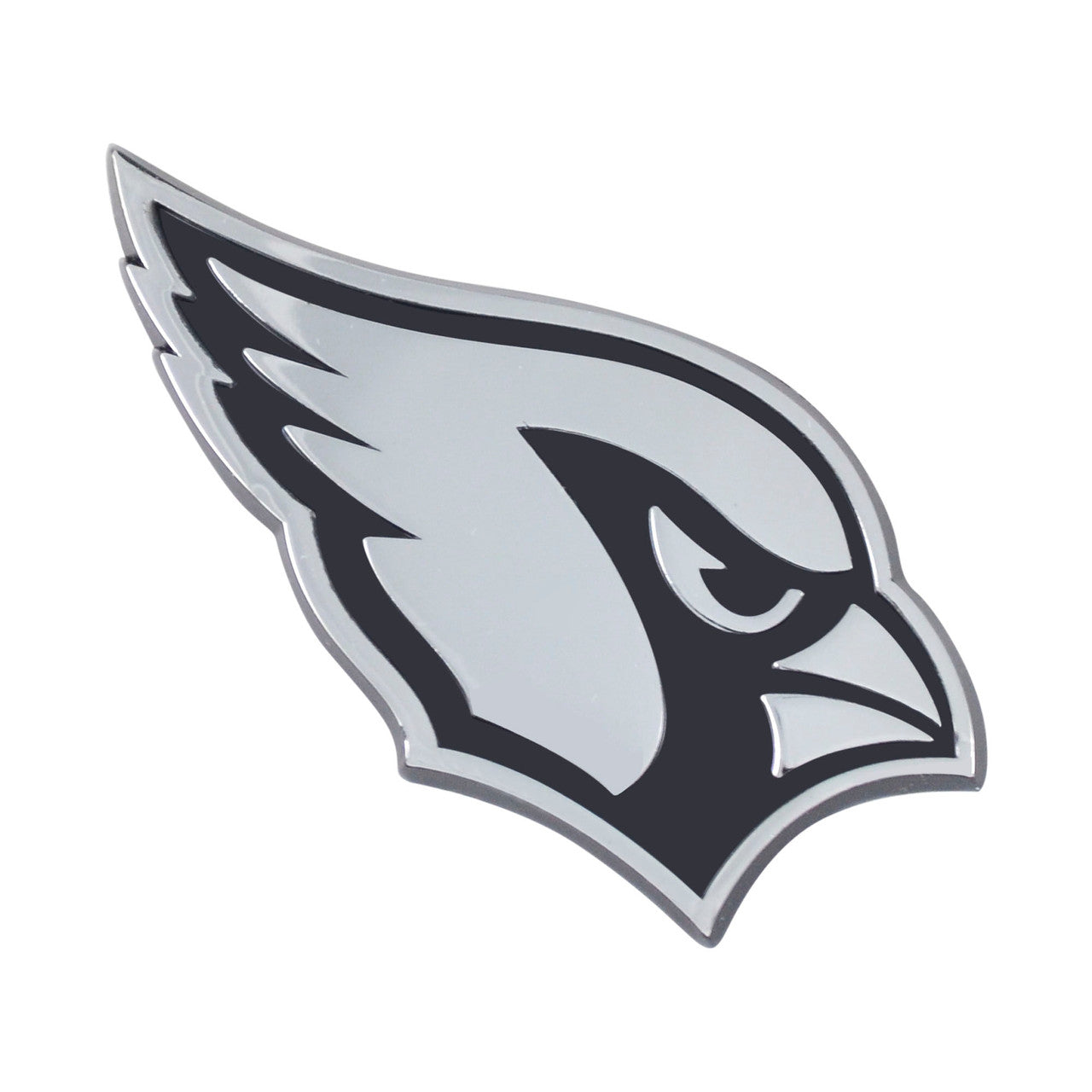 Arizona Cardinals Auto Emblem Premium Metal Chrome - Sports Collectibles, Sports Memorabilia, Sports Fan Shop, Sports Gifts