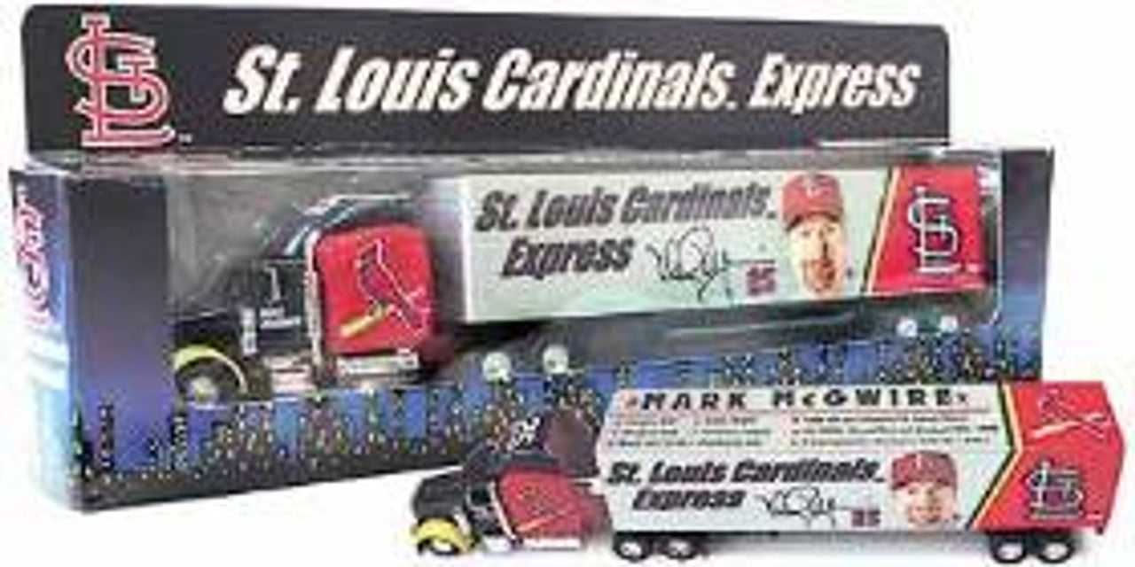 St. Louis Cardinals Express White Rose Tractor Trailer 2000 Mark McGwire CO - Sports Collectibles, Sports Memorabilia, Sports Fan Shop, Sports Gifts