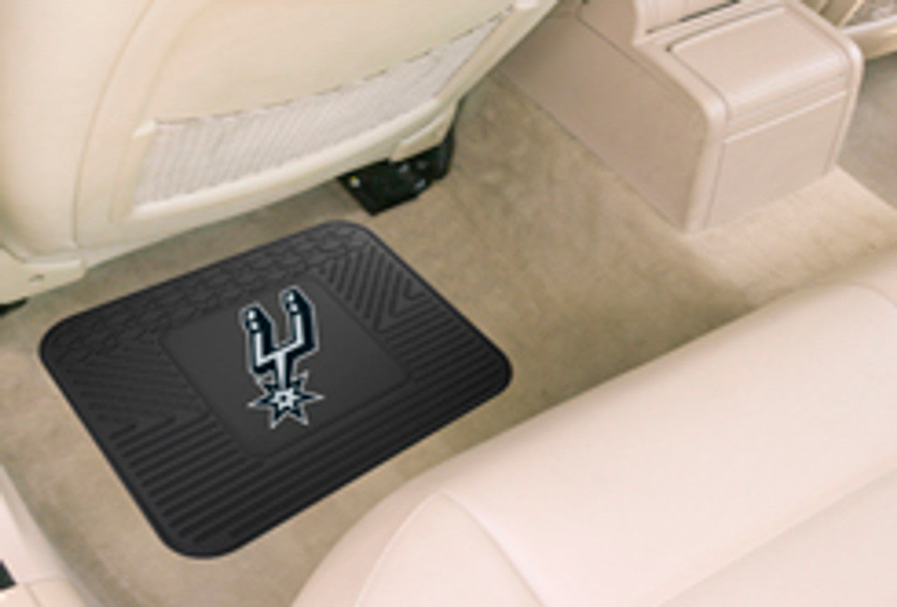 San Antonio Spurs Car Mat Heavy Duty Vinyl Rear Seat - Sports Collectibles, Sports Memorabilia, Sports Fan Shop, Sports Gifts