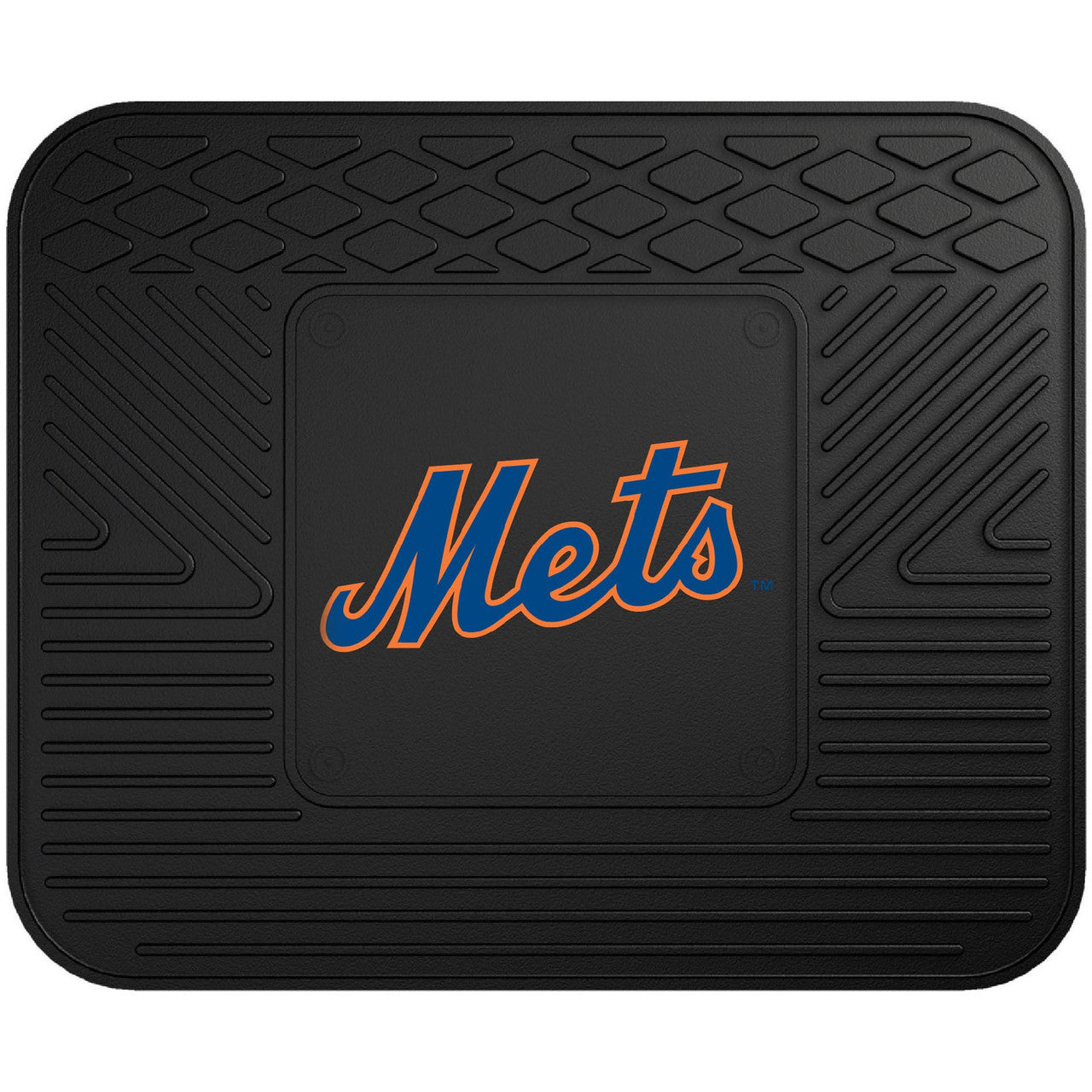 New York Mets Car Mat Heavy Duty Vinyl Rear Seat - Sports Collectibles, Sports Memorabilia, Sports Fan Shop, Sports Gifts