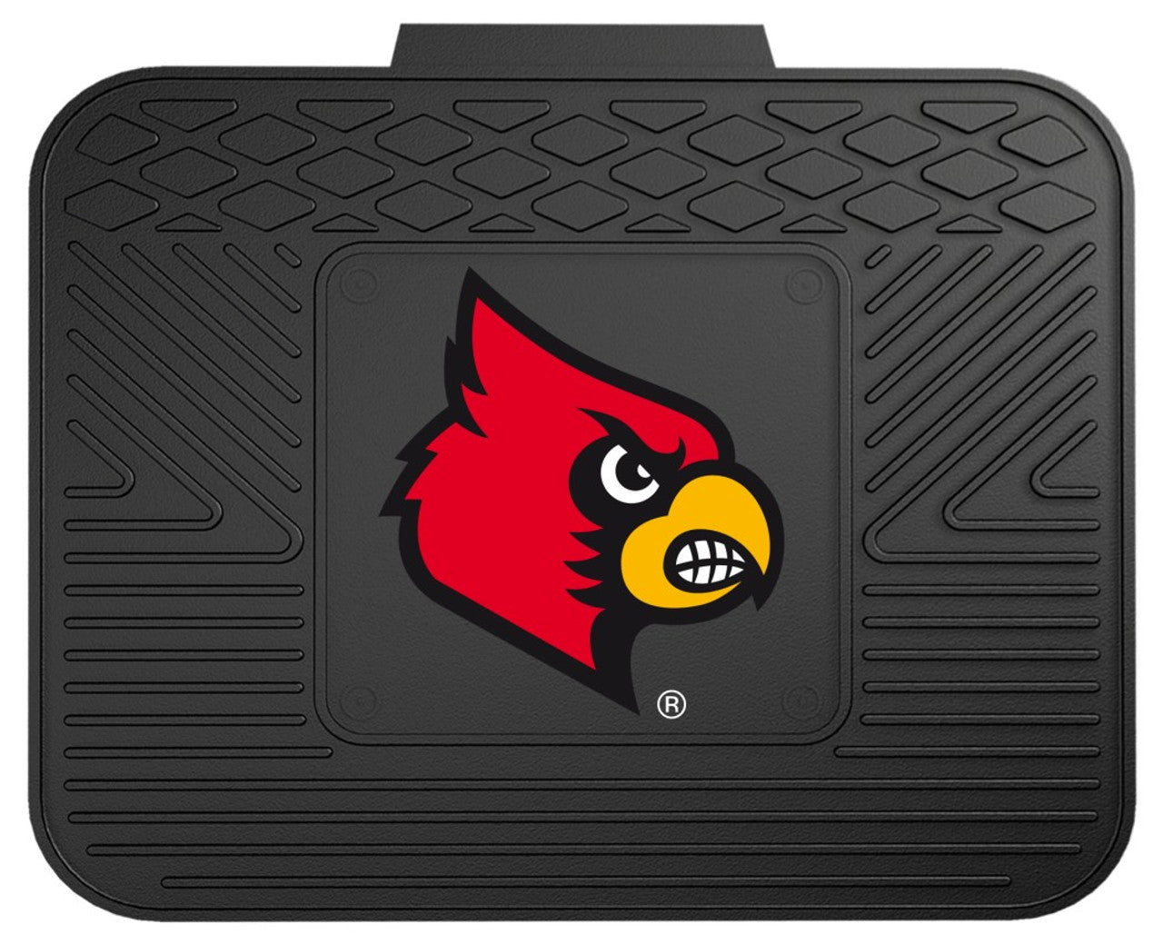 Louisville Cardinals Car Mat Heavy Duty Vinyl Rear Seat - Special Order - Sports Collectibles, Sports Memorabilia, Sports Fan Shop, Sports Gifts
