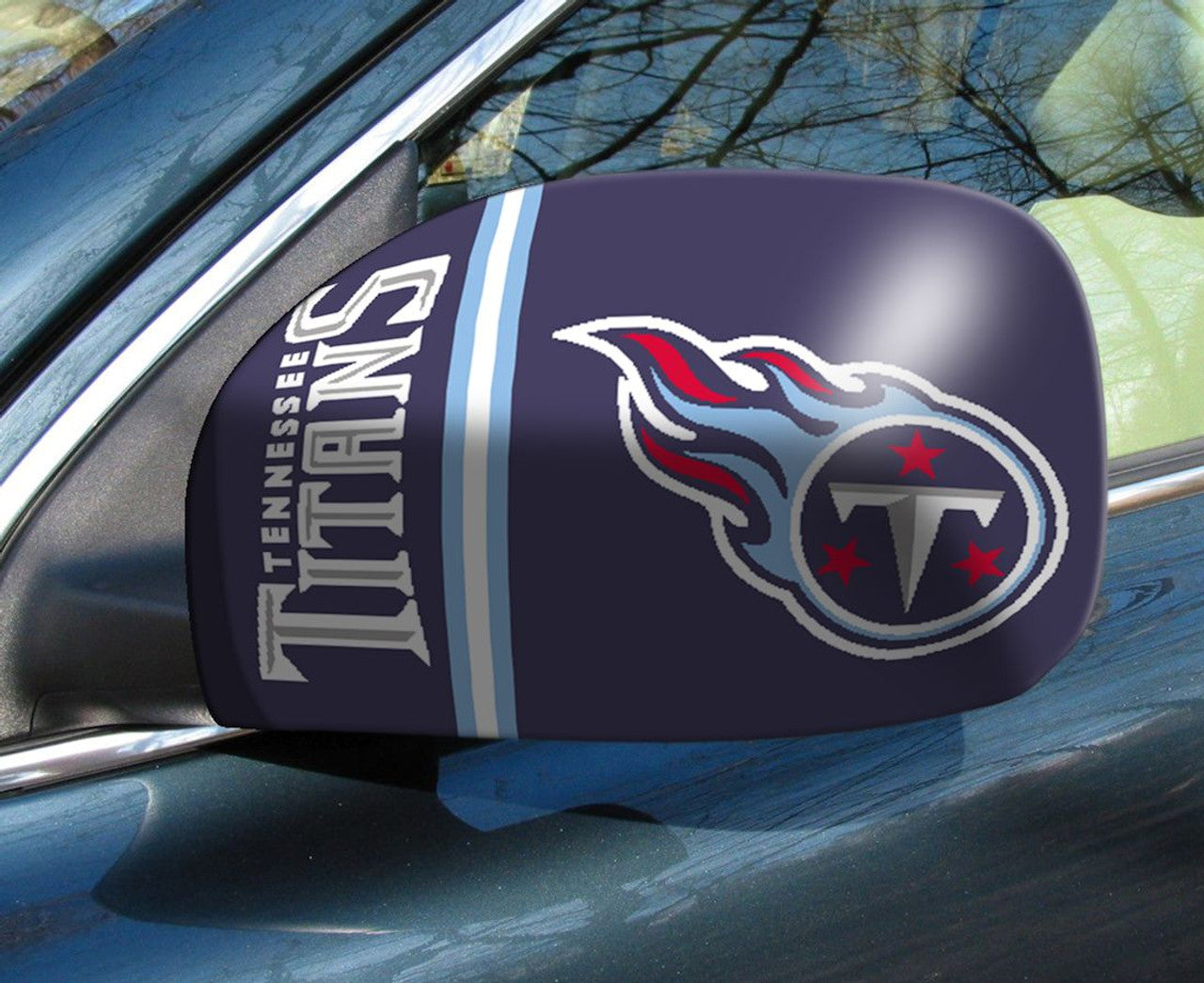 Tennessee Titans Mirror Cover Small CO - Sports Collectibles, Sports Memorabilia, Sports Fan Shop, Sports Gifts