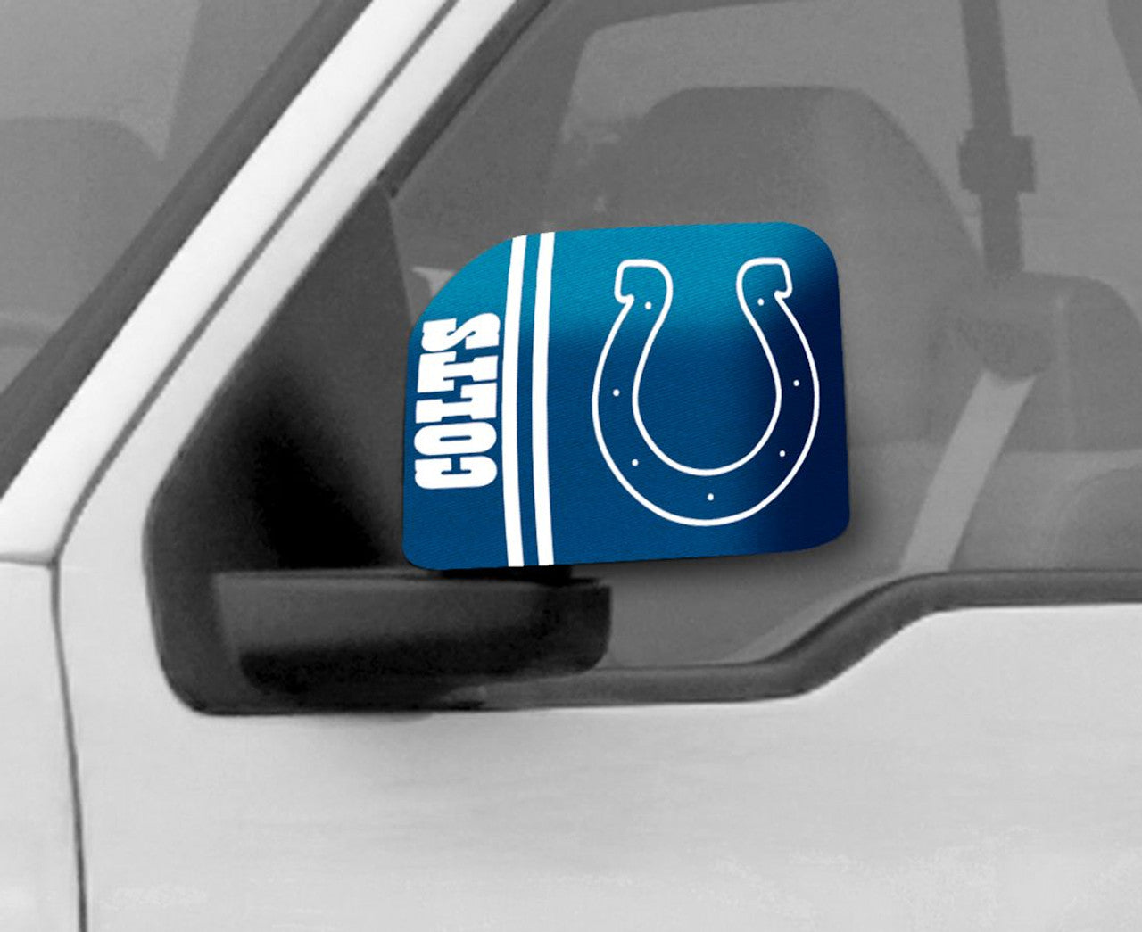 Indianapolis Colts Mirror Cover Large CO - Sports Collectibles, Sports Memorabilia, Sports Fan Shop, Sports Gifts