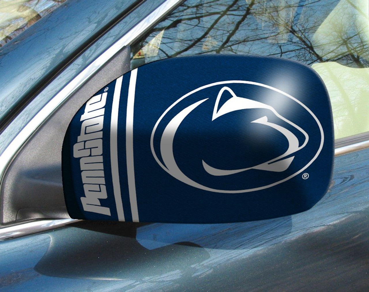 Penn State Nittany Lions Mirror Cover Small CO - Sports Collectibles, Sports Memorabilia, Sports Fan Shop, Sports Gifts