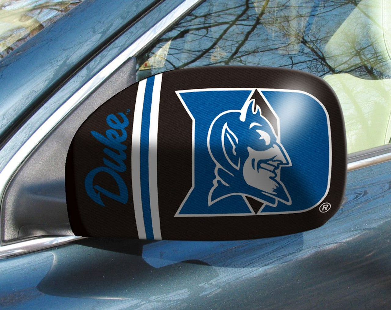 Duke Blue Devils Mirror Cover Small CO - Sports Collectibles, Sports Memorabilia, Sports Fan Shop, Sports Gifts