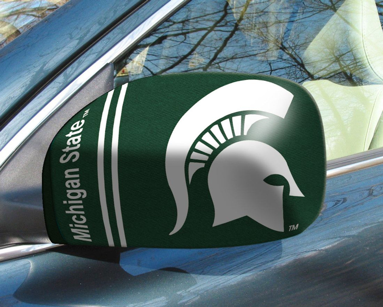 Michigan State Spartans Mirror Cover Small CO - Sports Collectibles, Sports Memorabilia, Sports Fan Shop, Sports Gifts